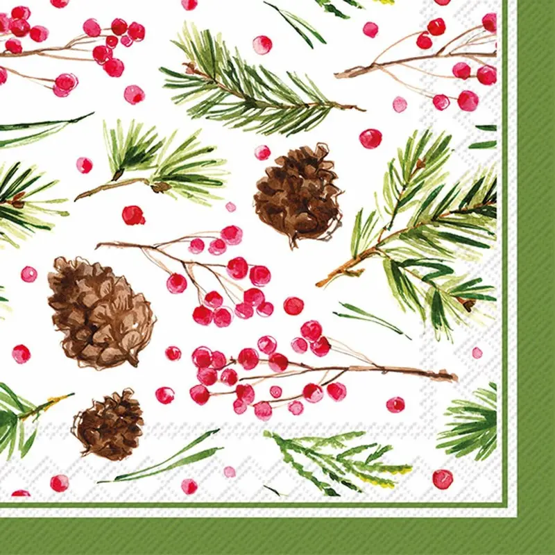 Lunch Napkins, Pinecone