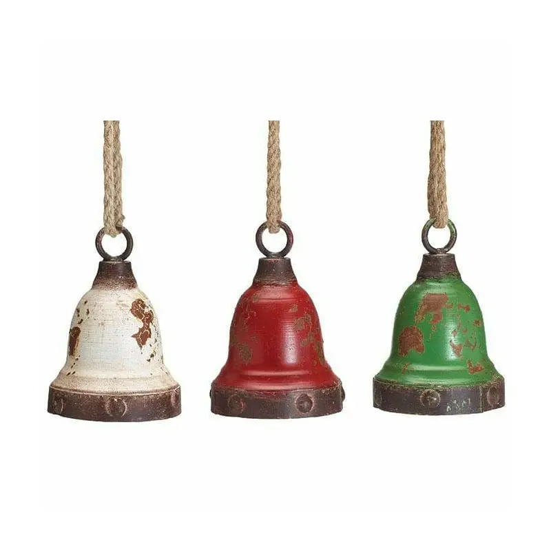RUSTIC BELL ORNAMENT