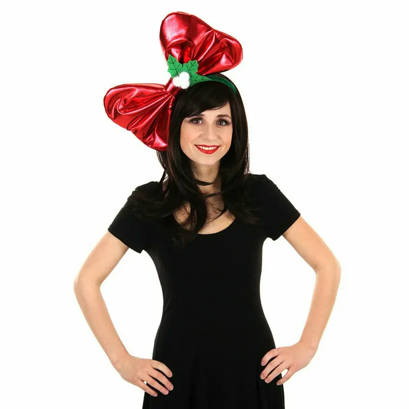 Giant Christmas Bow Headband