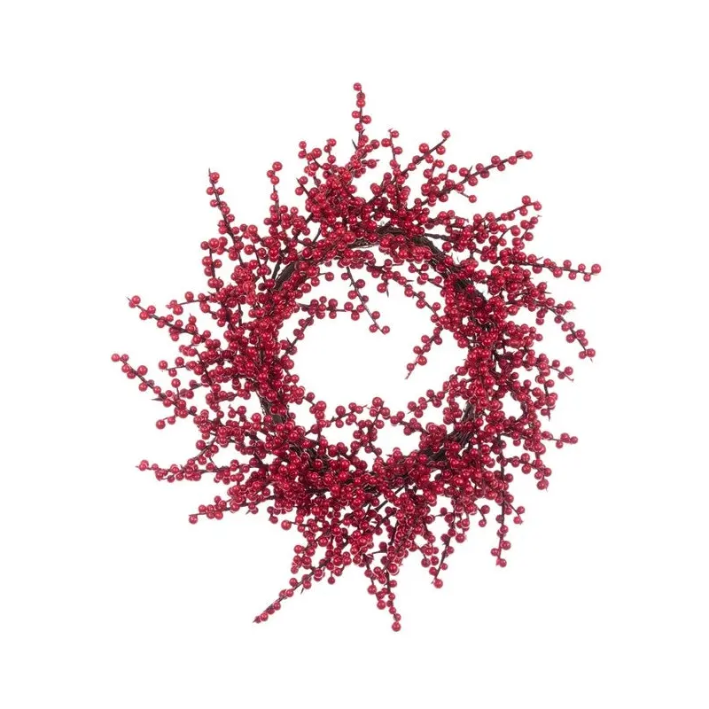 Wild Red Berry Wreath 60cm