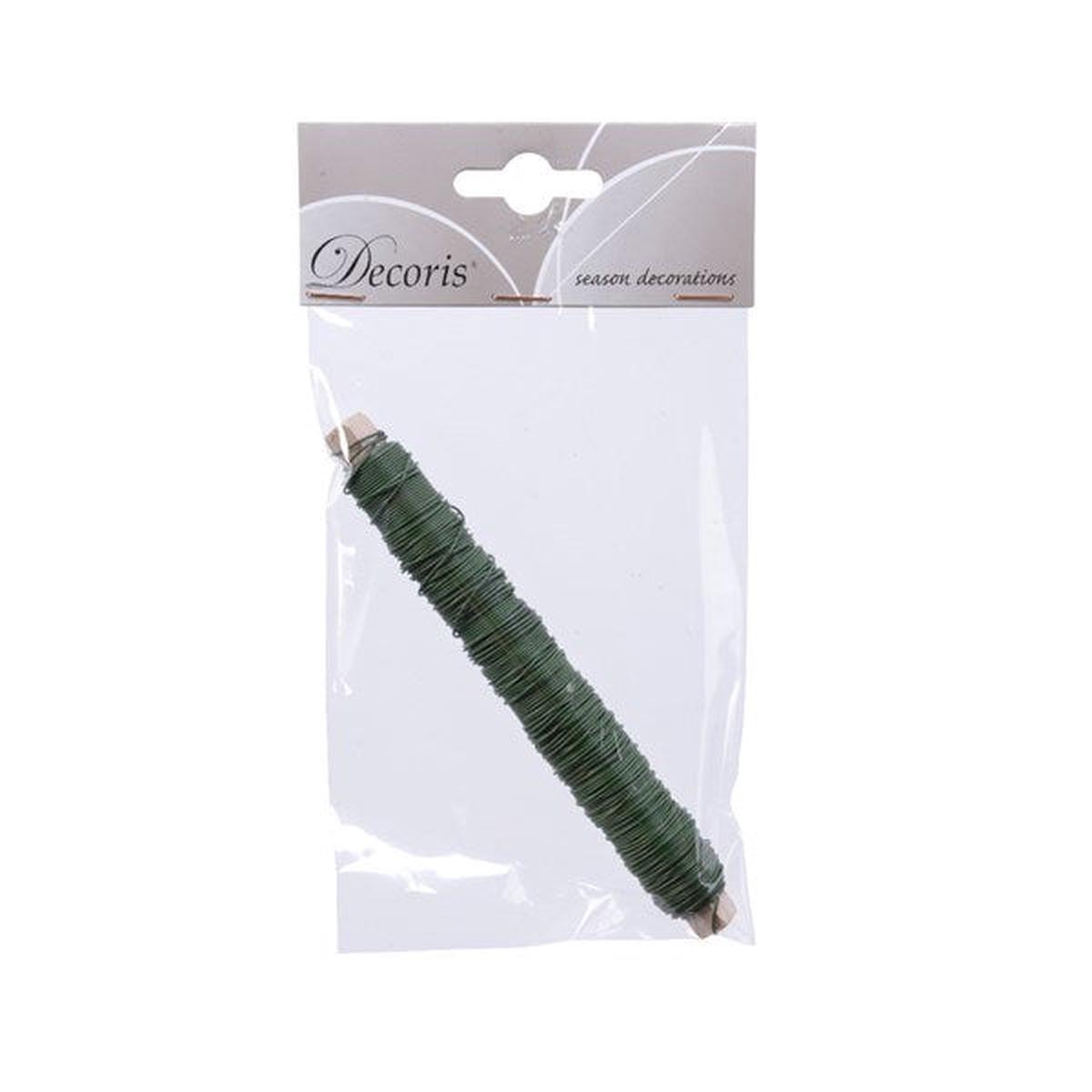Wire iron laquered green