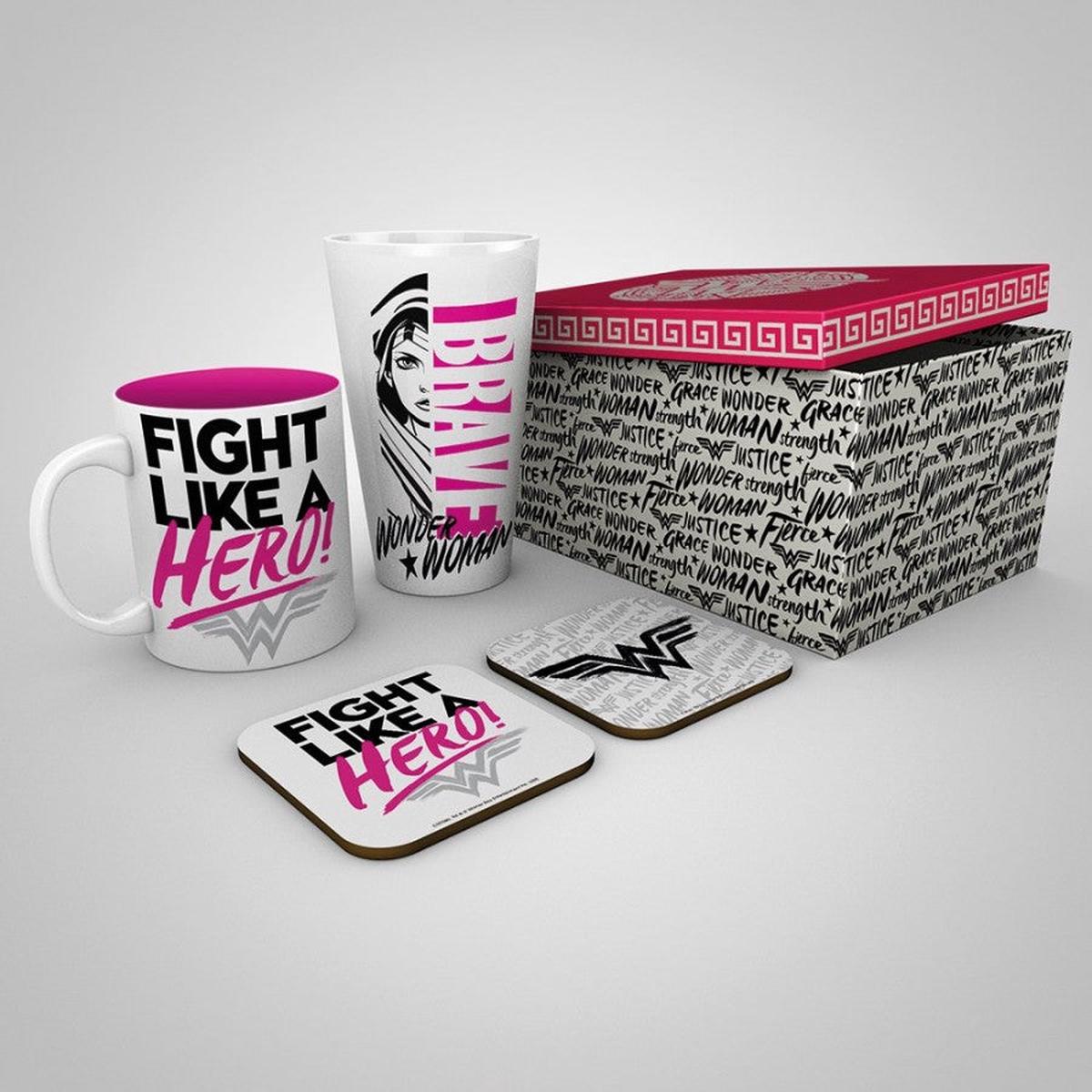 Wonder Woman Fight Like A Hero Gift Box Set