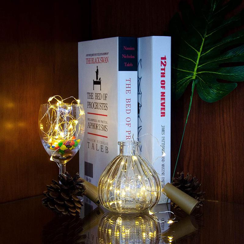 Wine Bottle Lights with Cork LED Battery Operated LED Fairy Lights