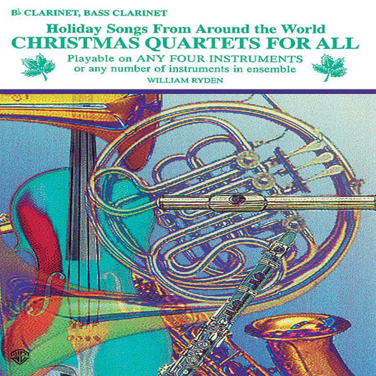 Xmas 4tets For All Bb Clt/ Bass Clt ALF