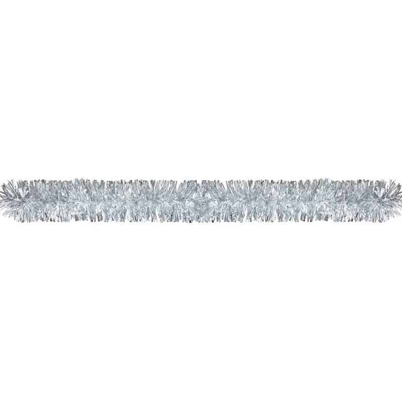 Giant Tinsel Garland - Silver
