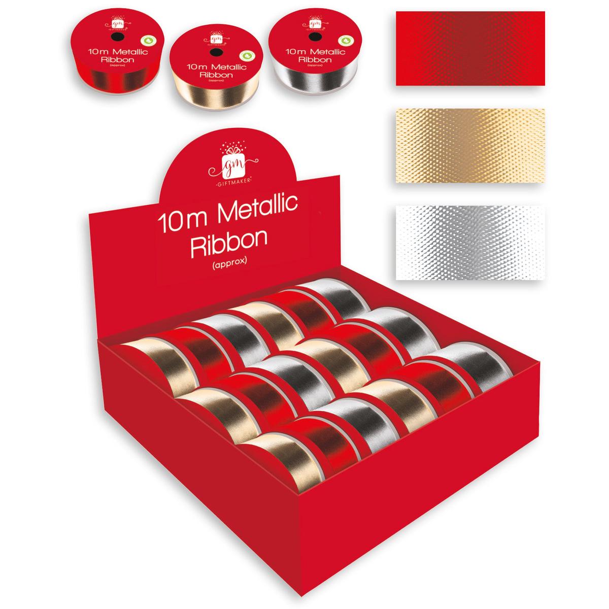 10m Metallic Ribbon