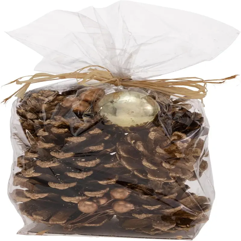 Christmas Table Scatter Pinecone Confetti Winter Holiday Decorations for Home, 4
