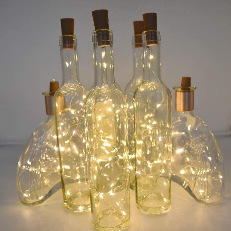 Wine Bottle Lights Waterproof Fairy Copper Wire Mini String Lights