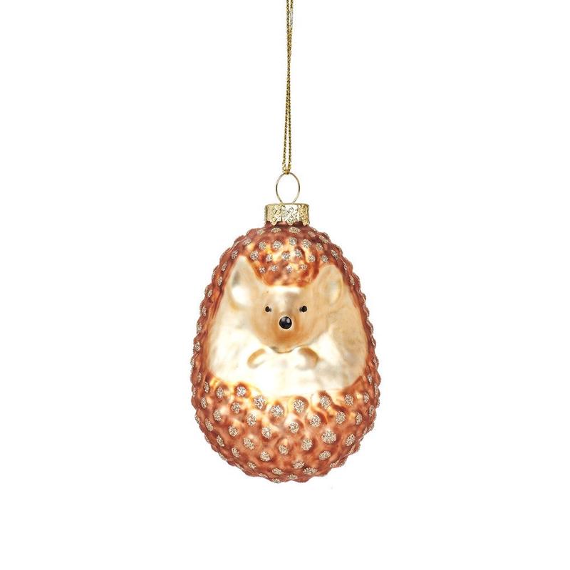Woodland Hedgehog Shaped Bauble - Default Title