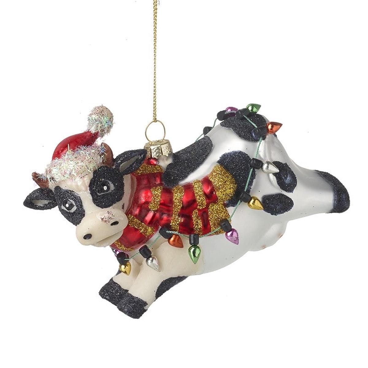 Christmas Cow Hanging Decoration