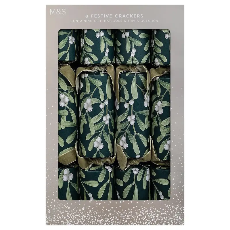 M&S Enchanted Mistletoe Christmas Crackers