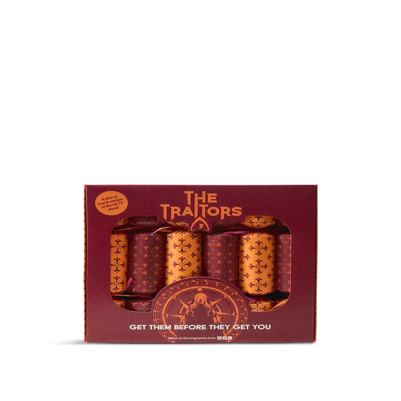 The Traitors Christmas Crackers