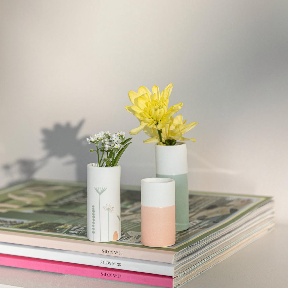 Rader Vase - Set of 3 Pastel Mini Vases