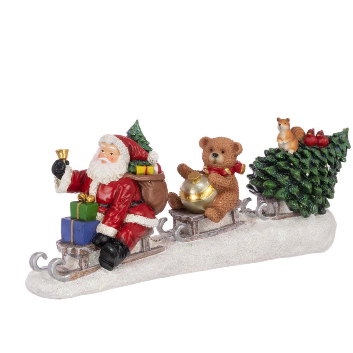 Santa & Friends on Sleigh