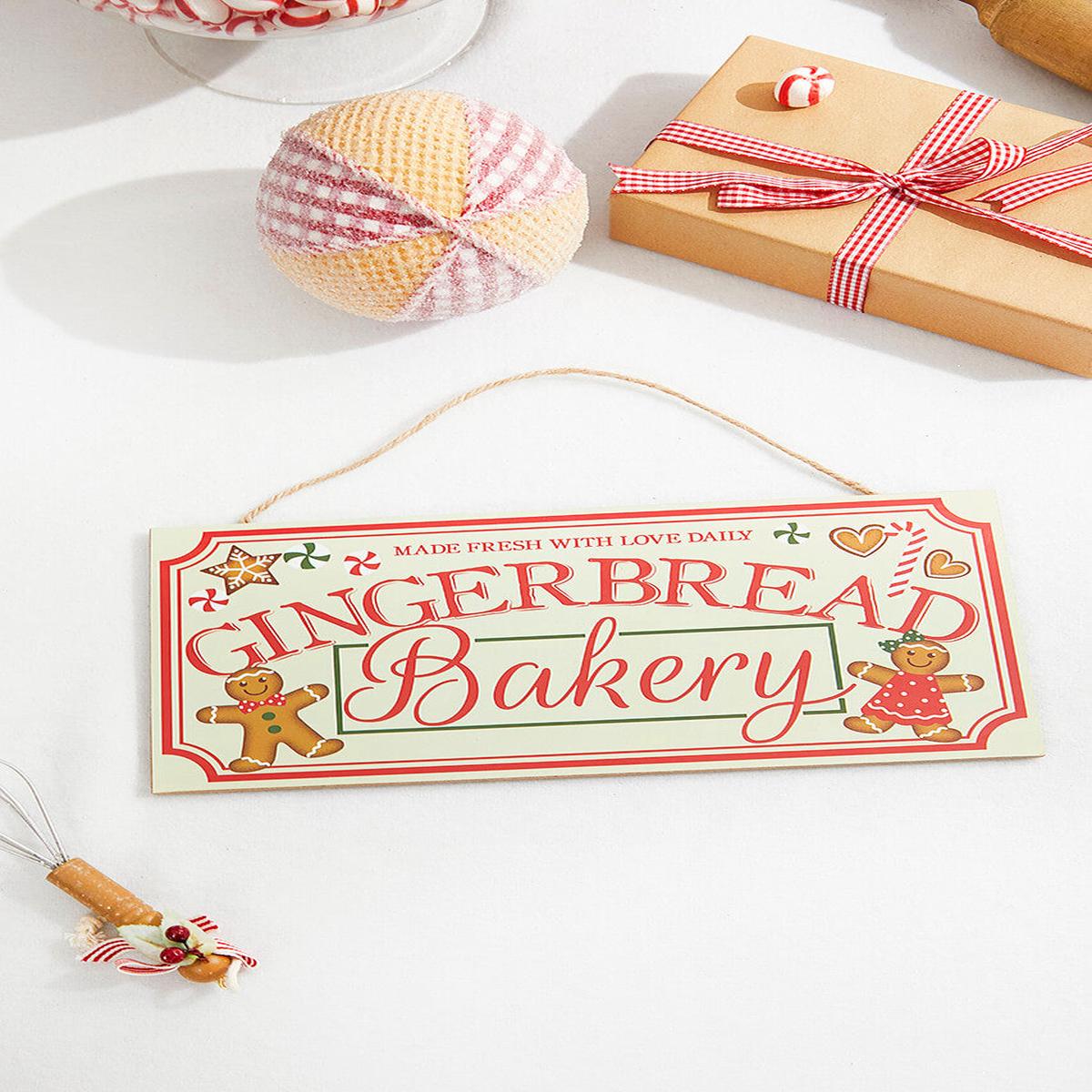 12 Inch Gingerbread Bakery Sign