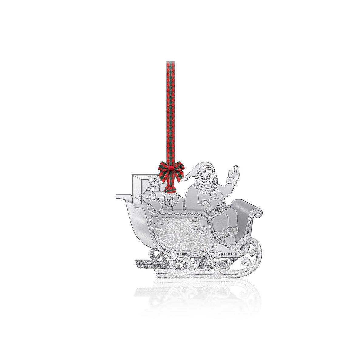 Tipperary Crystal Heirloom Decoration - Santa Sleigh
