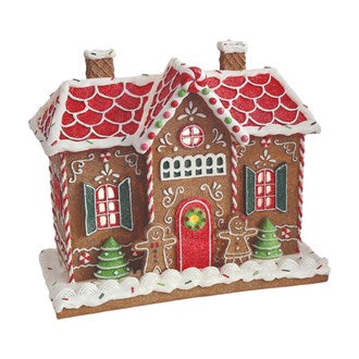 31x26cm LED Gingerbread House