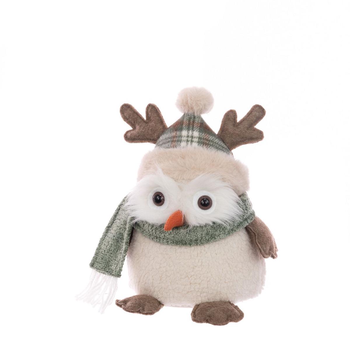 Sage Owl Figure Ornament