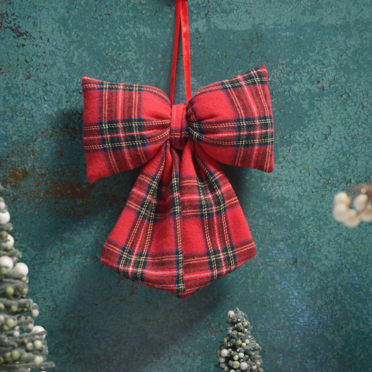 Tartan Hanging Bow