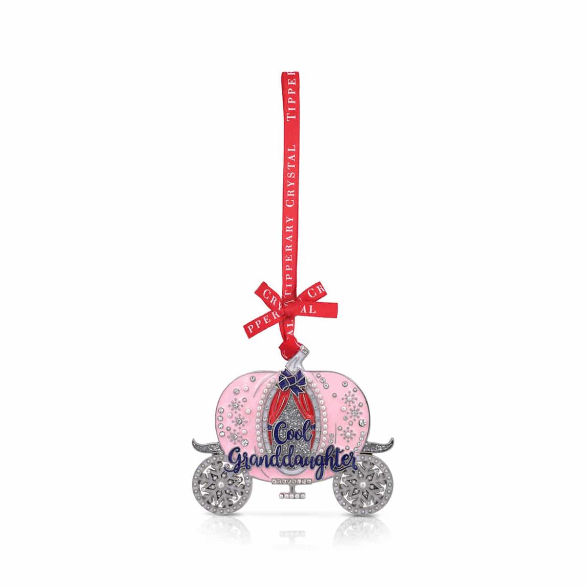 Tipperary Crystal Loved Ones Christmas Decoration Cool Granddaughter