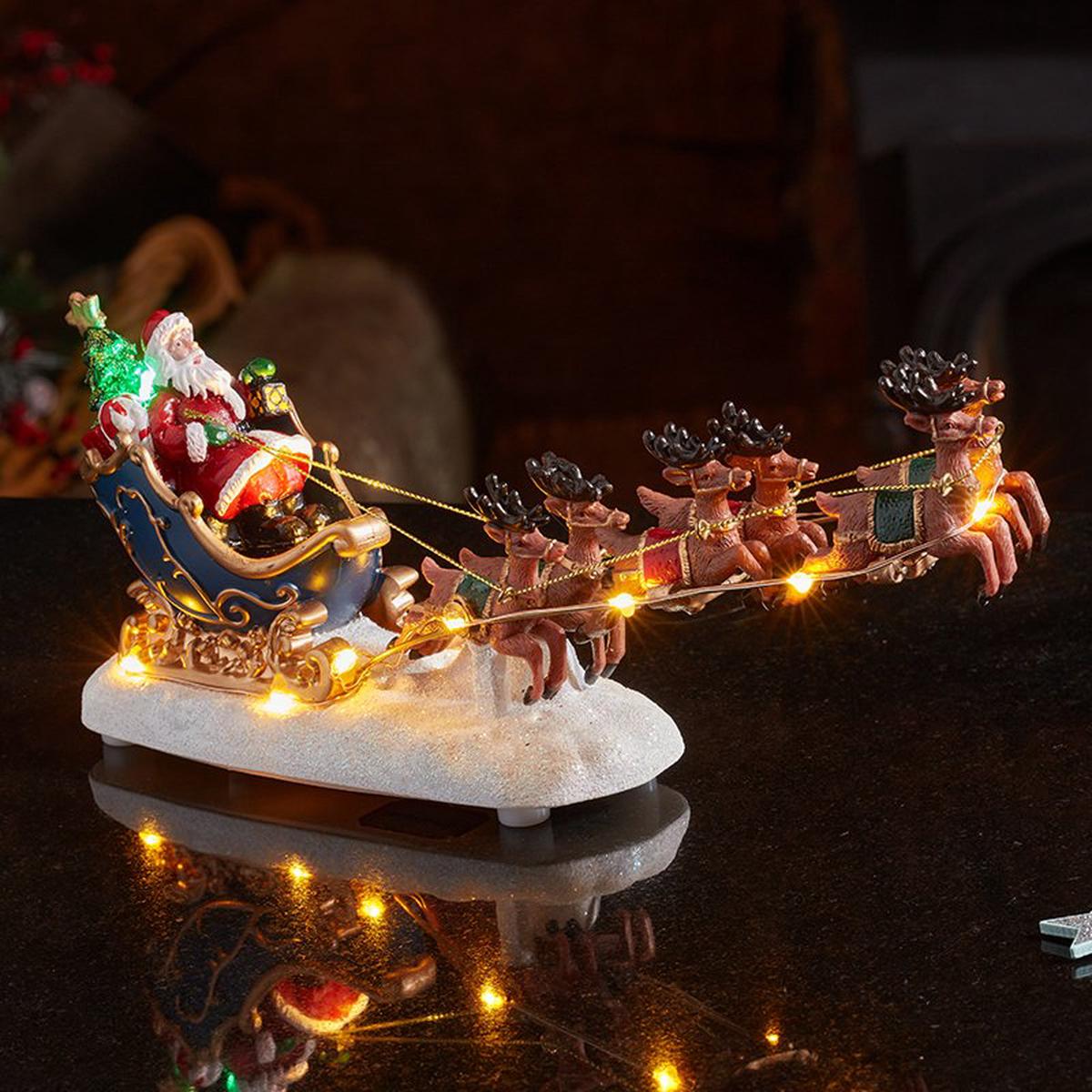 Up Up & Away Sleigh Scene