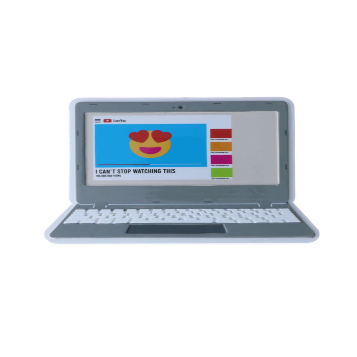 3 Inch Laptop Computer Customizable Ornament  A Fun & Heartfelt Gift for Your Favorite Screen Lover