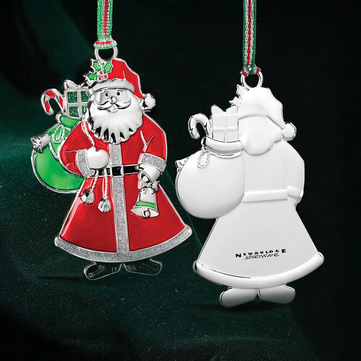 Newbridge Silverware Santa Claus Christmas Tree Decoration -New 2025