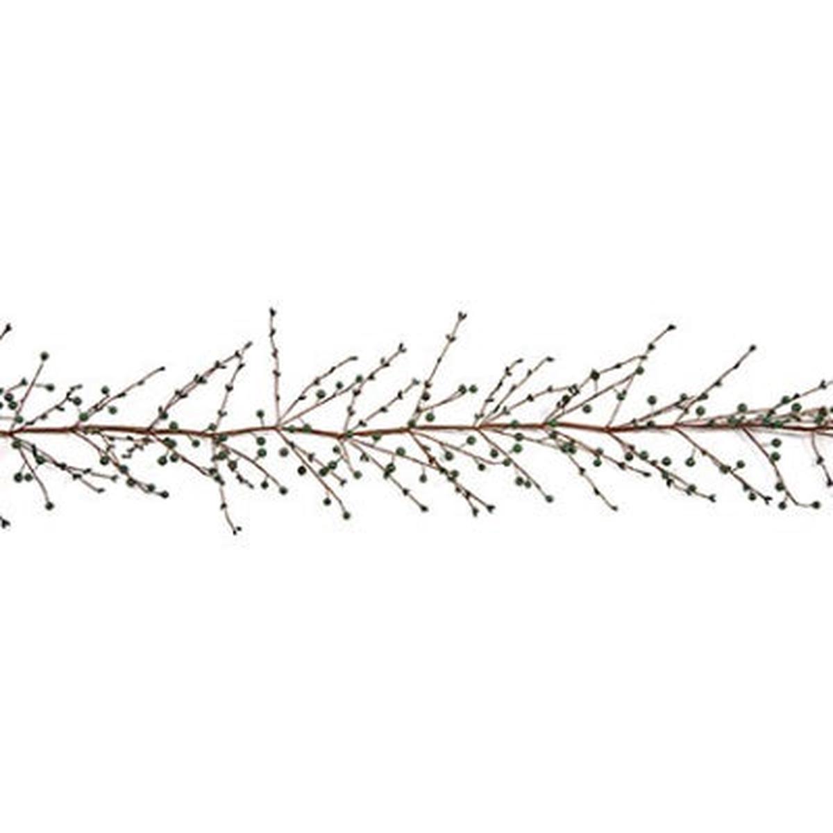 1.8 Meter Forest Green Pea Berry Garland