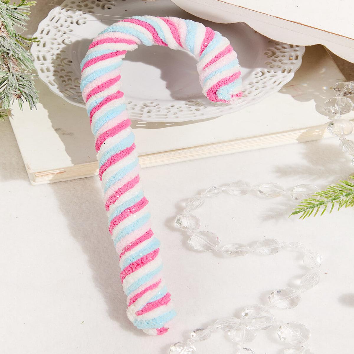 11.5 Inch Chenille Sweets Candy Cane