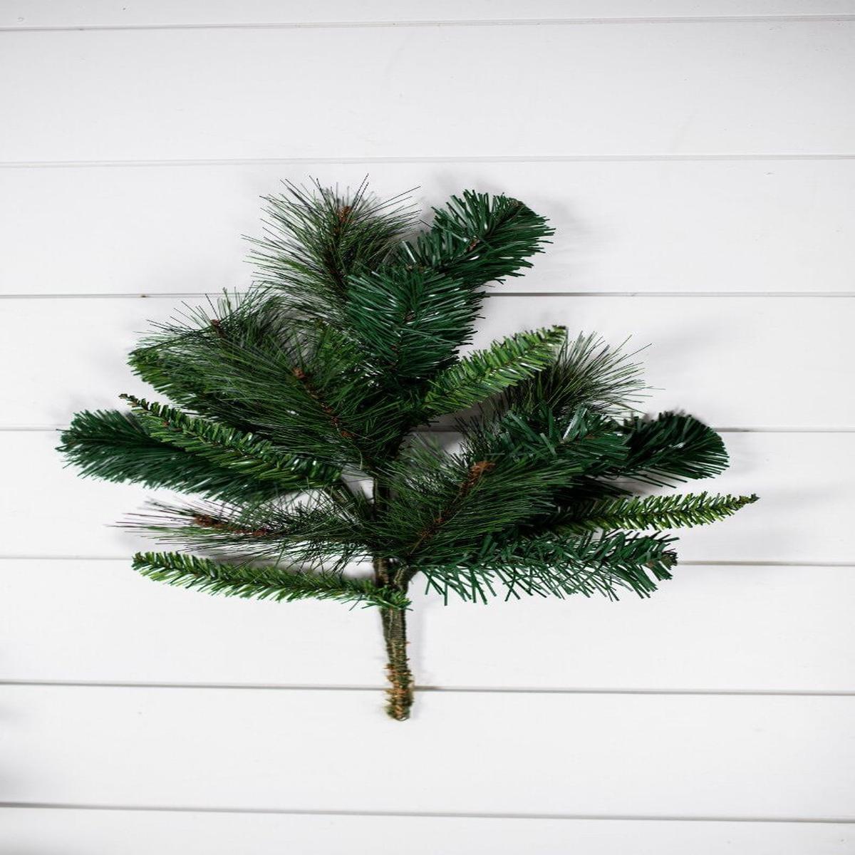 18 Inch Belgium Mix Christmas Spray Decorative Pine Branch Stem