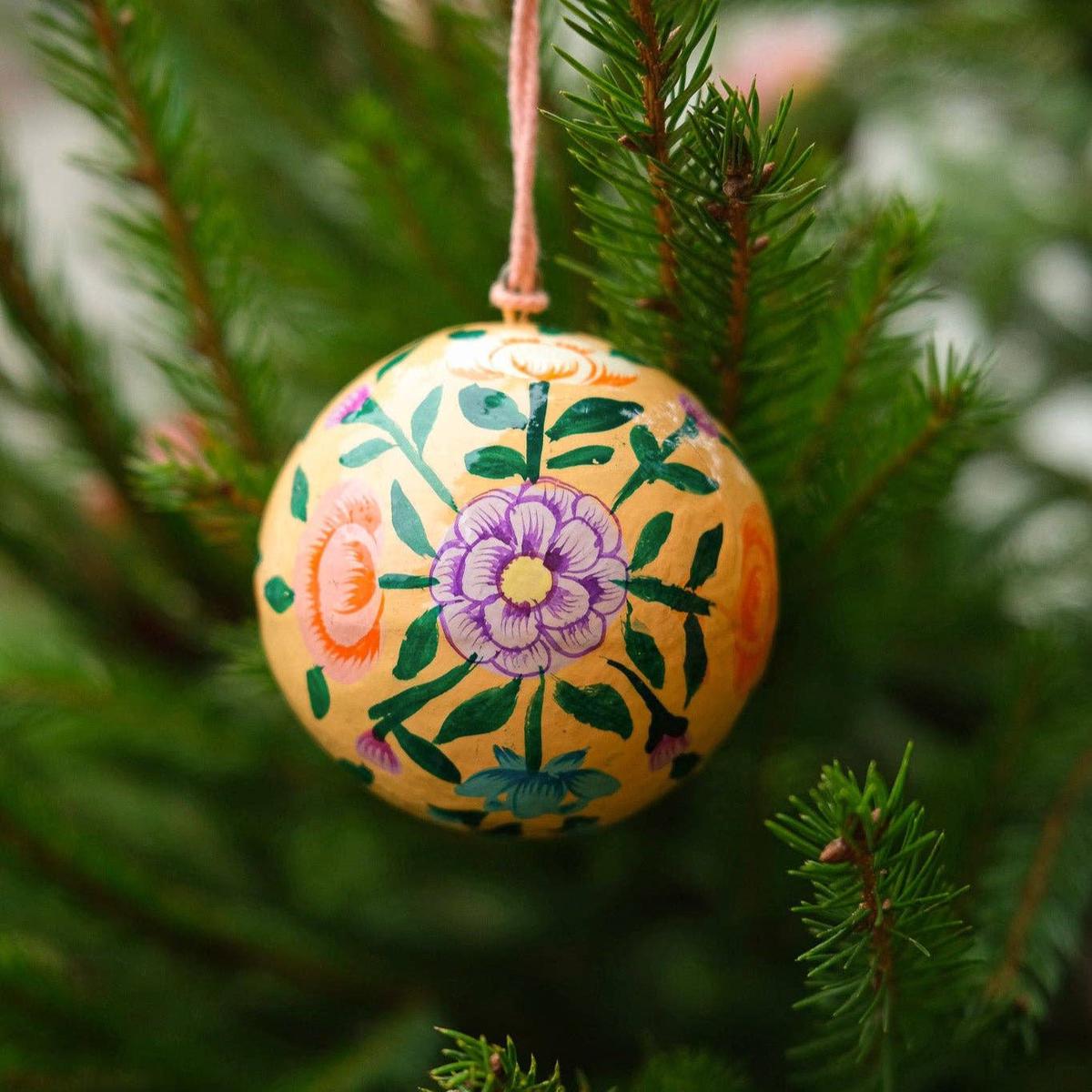 Peach Garden Bauble