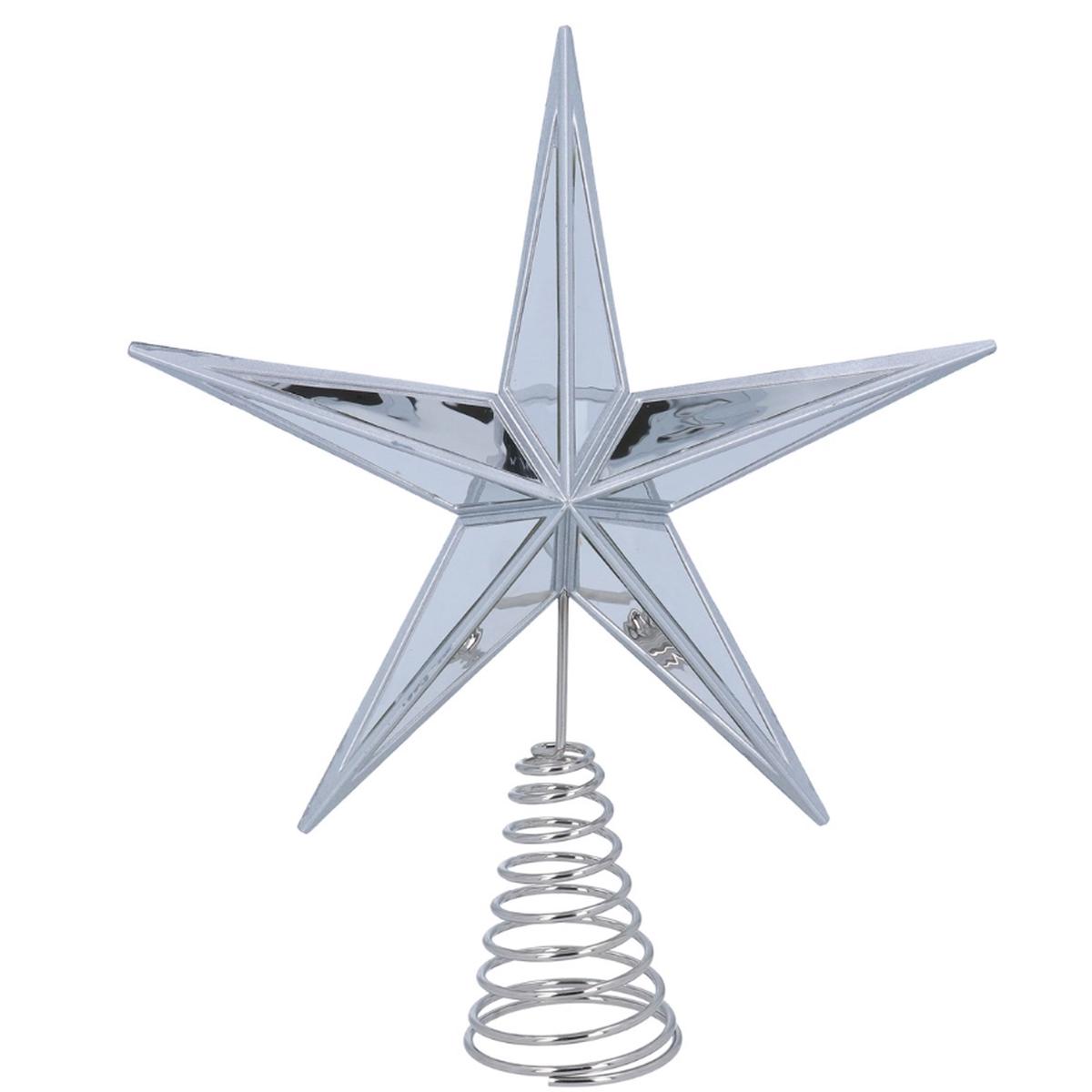 Silver Mirror Tree Topper