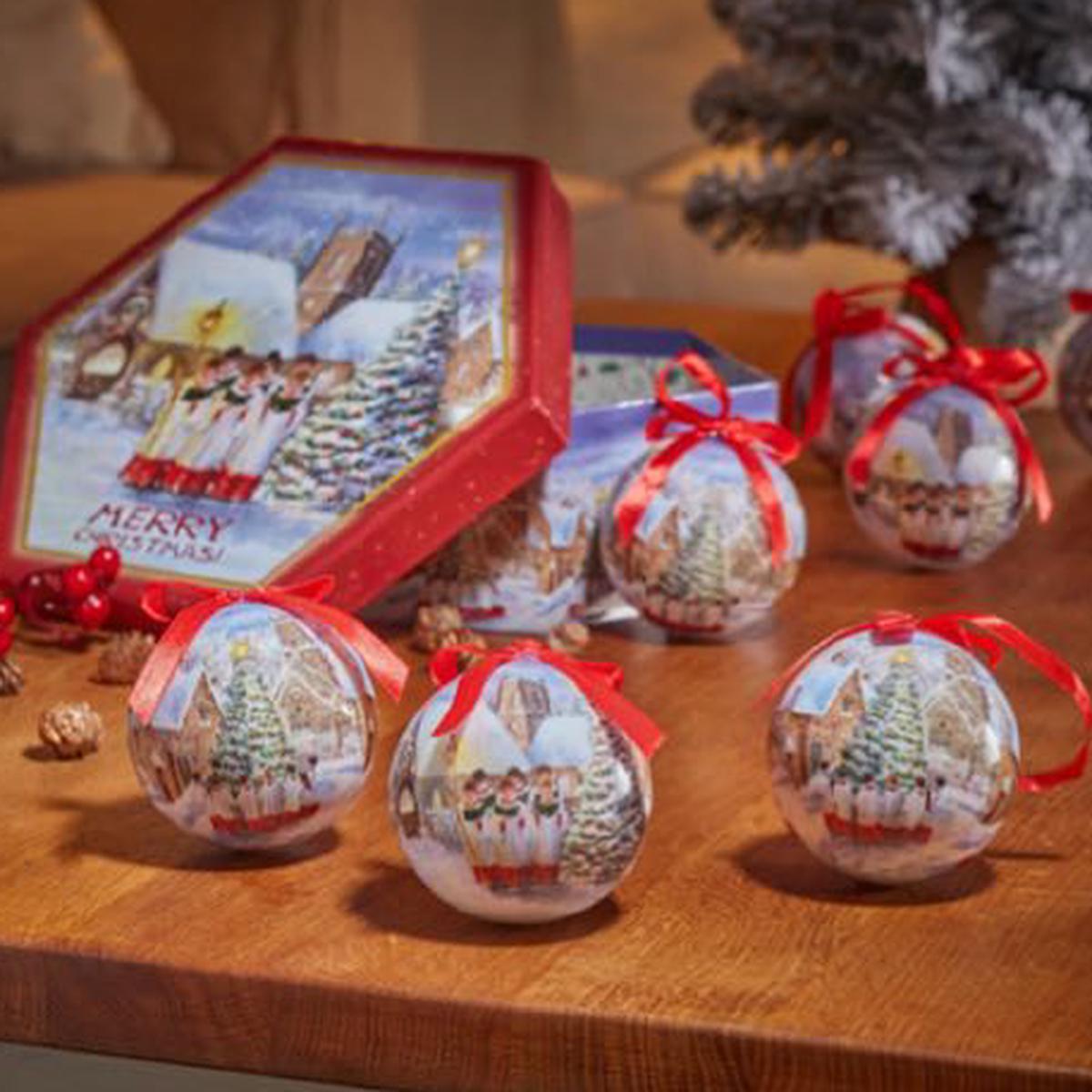 Vintage Baubles Box of 7 - Carollers