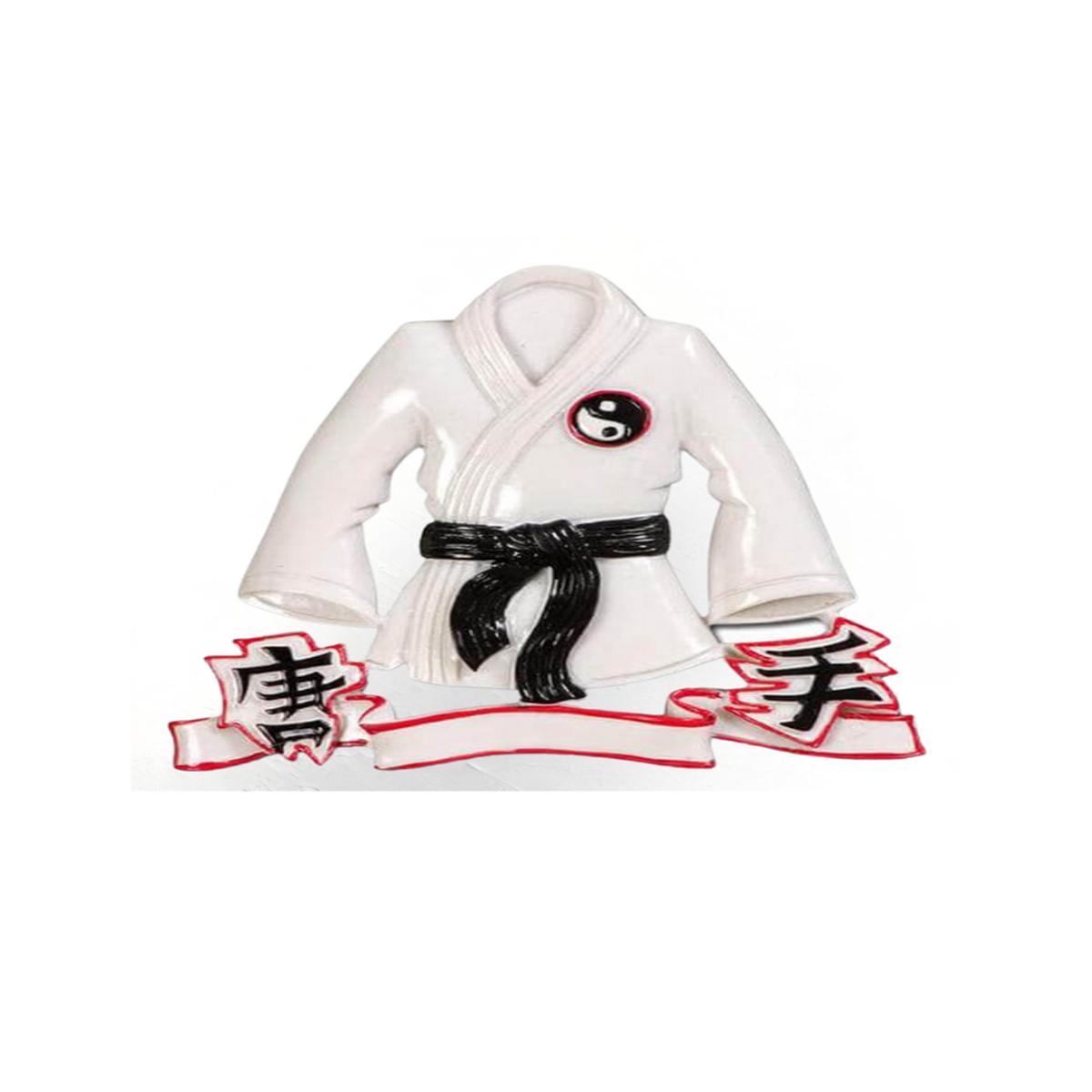 3.5 Inch Karate Jacket Customizable Christmas Ornament Keepsake