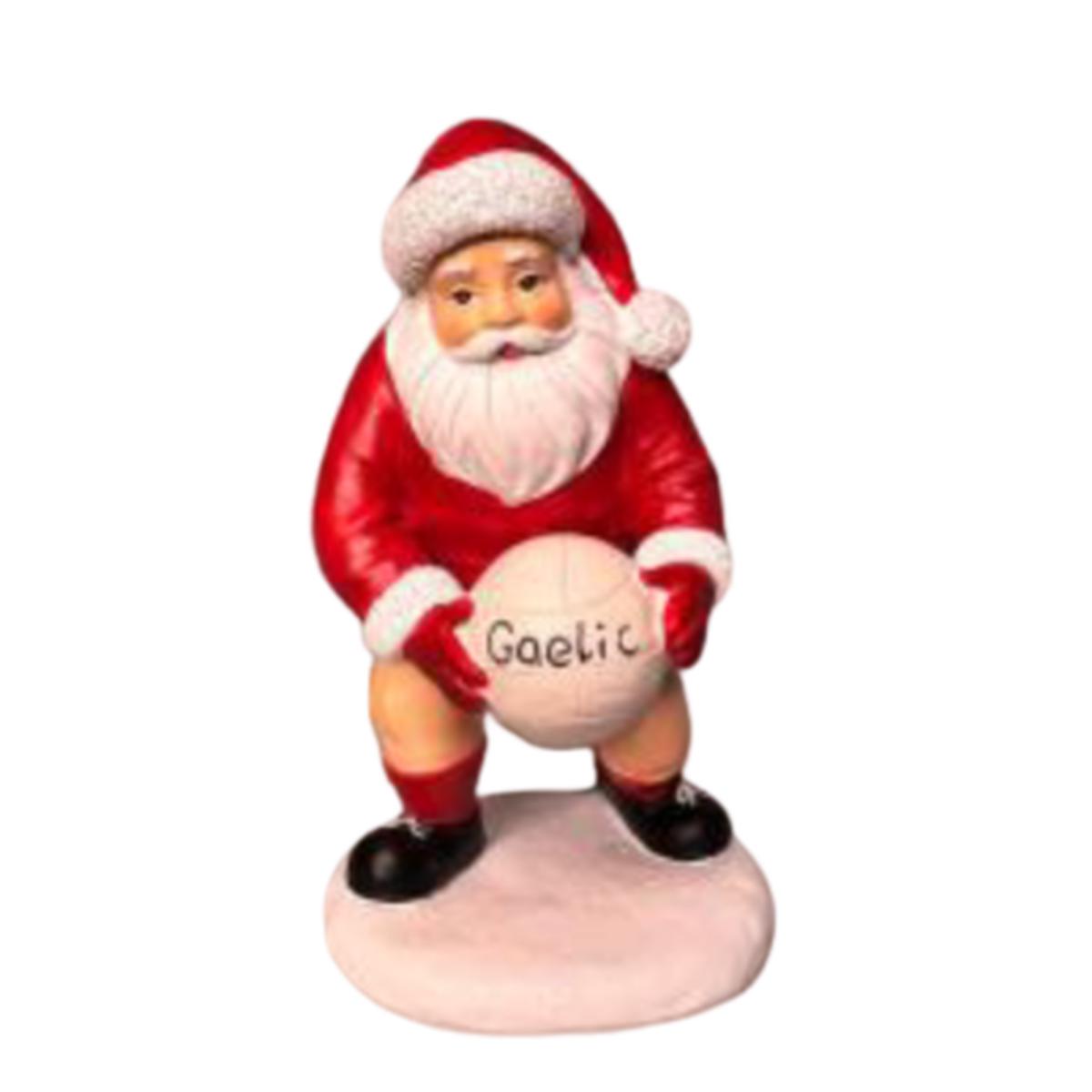 Santa with Gaelic Football