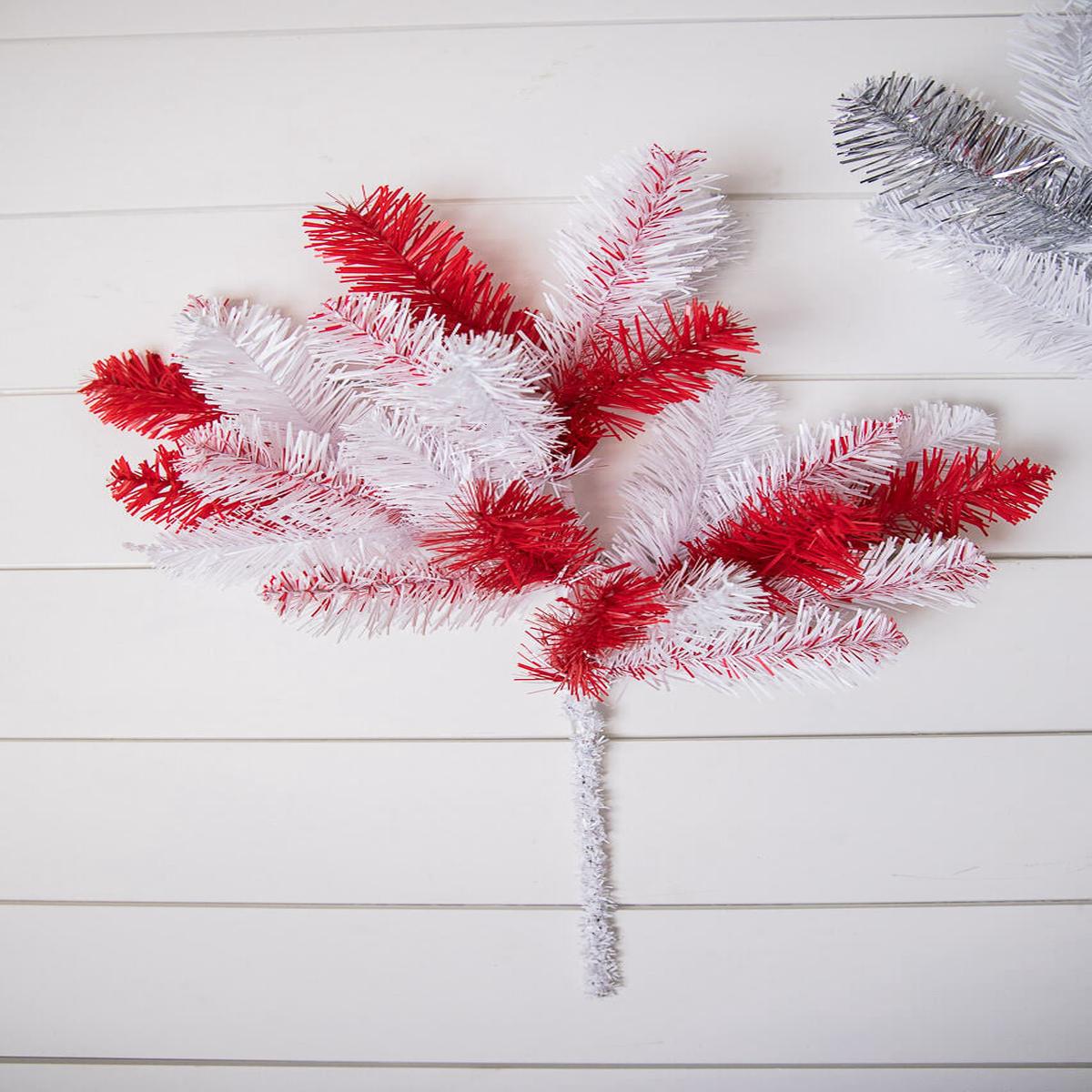 21 Inch Caprico PVC Spray - Red & White