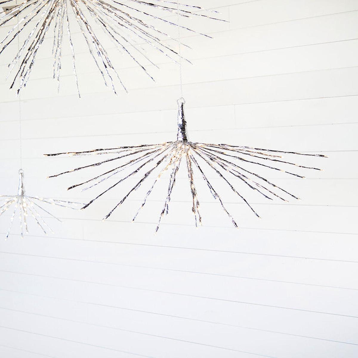 27 inch LED Umbrella Christmas Tree Topper Display