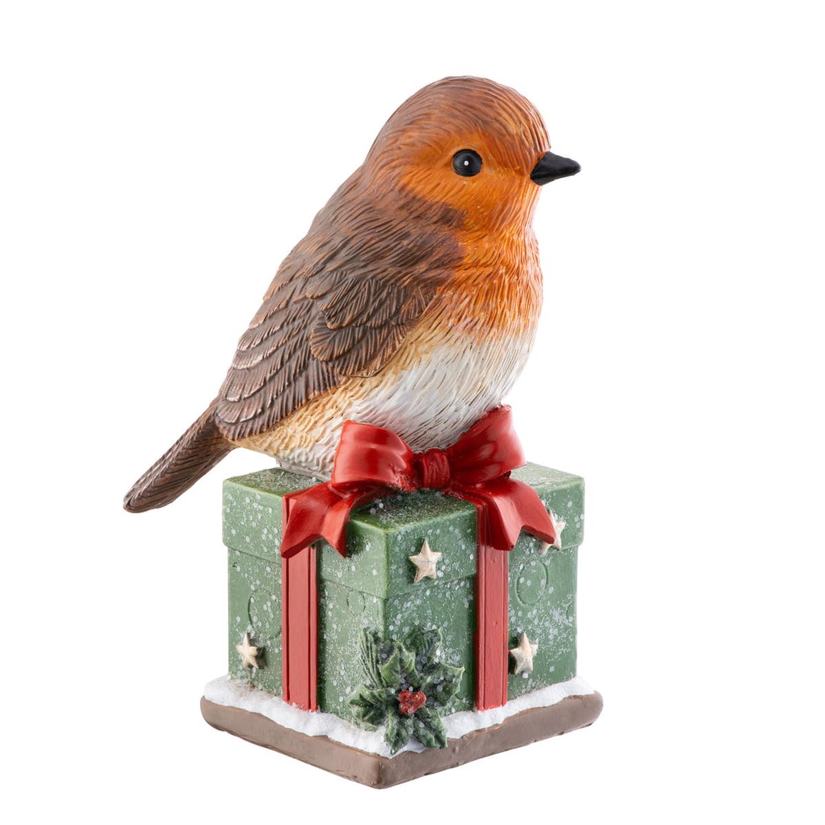 Robin & Gift Figurine