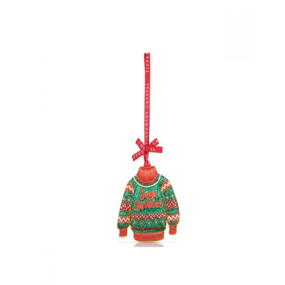Tipperary Crystal Loved Ones Christmas Decoration Super Grandad