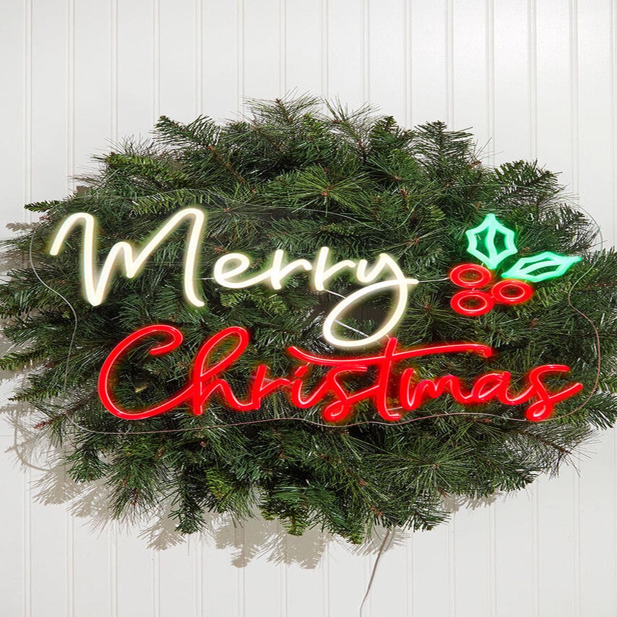 15.7 Inch Merry Christmas LED Neon Sign
