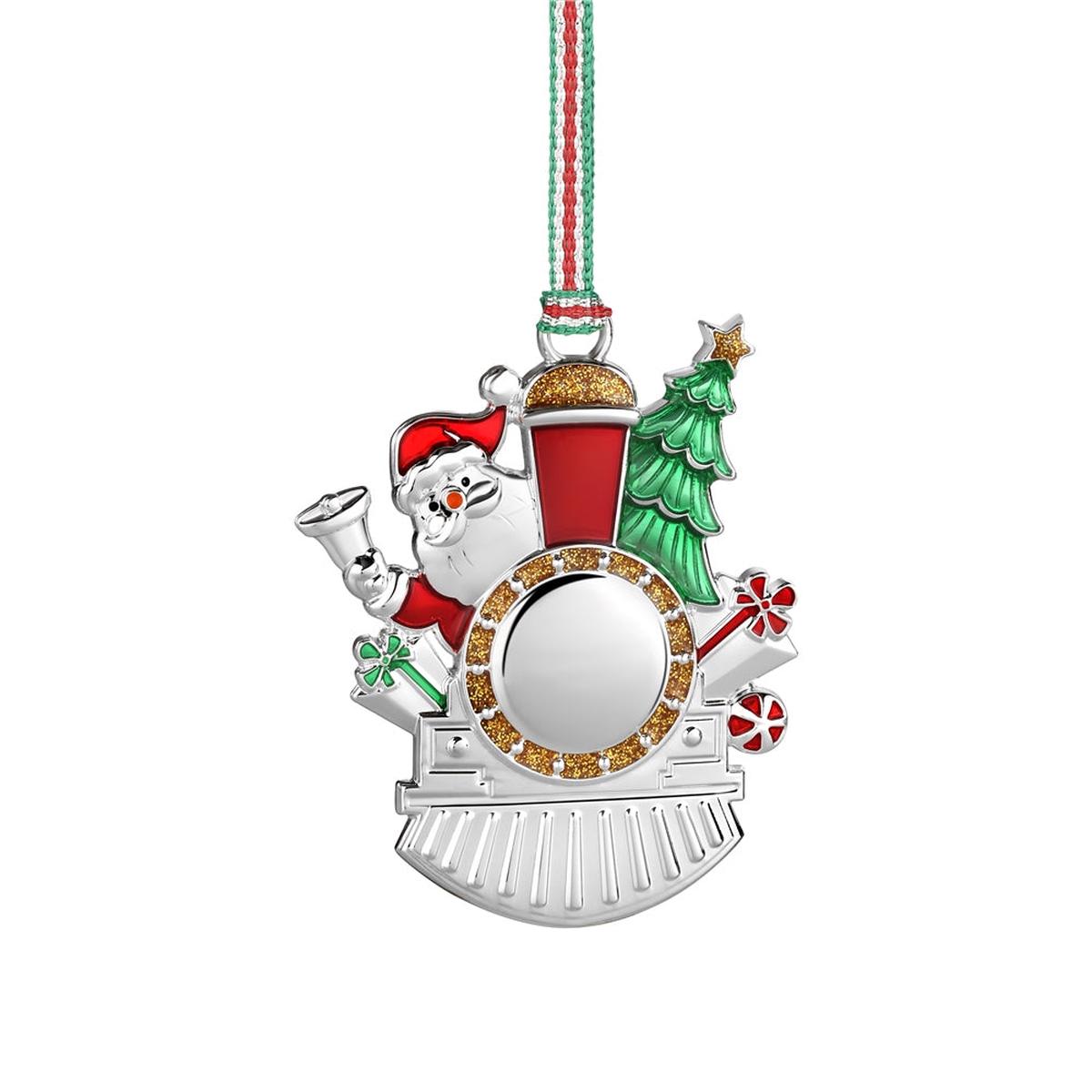 Newbridge Silverware Santa in Steam Engine Christmas Tree Decoration-New 2024