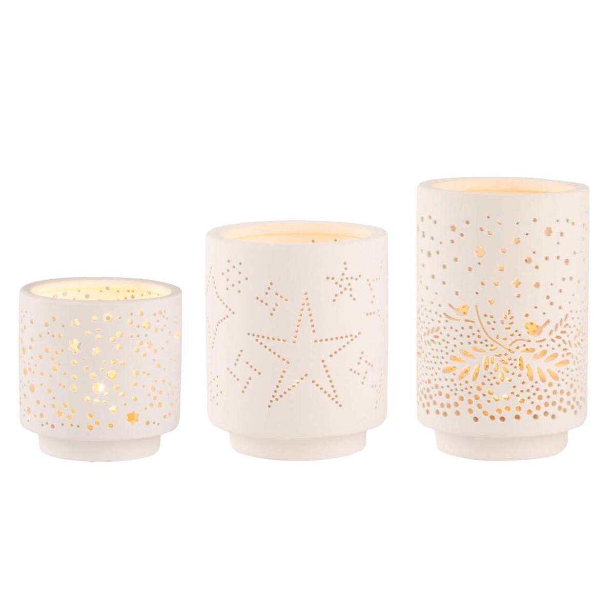 Rader Christmas Tealight Holder - Winter Motif