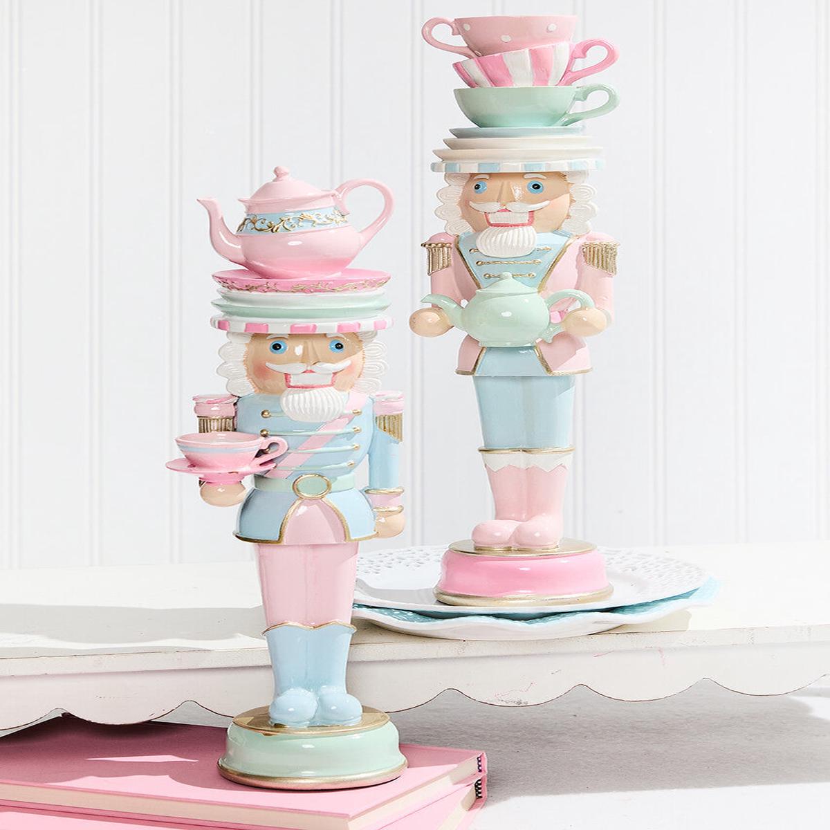 Resin Dessert Toy Soldier 16Inch Candy Christmas Decor