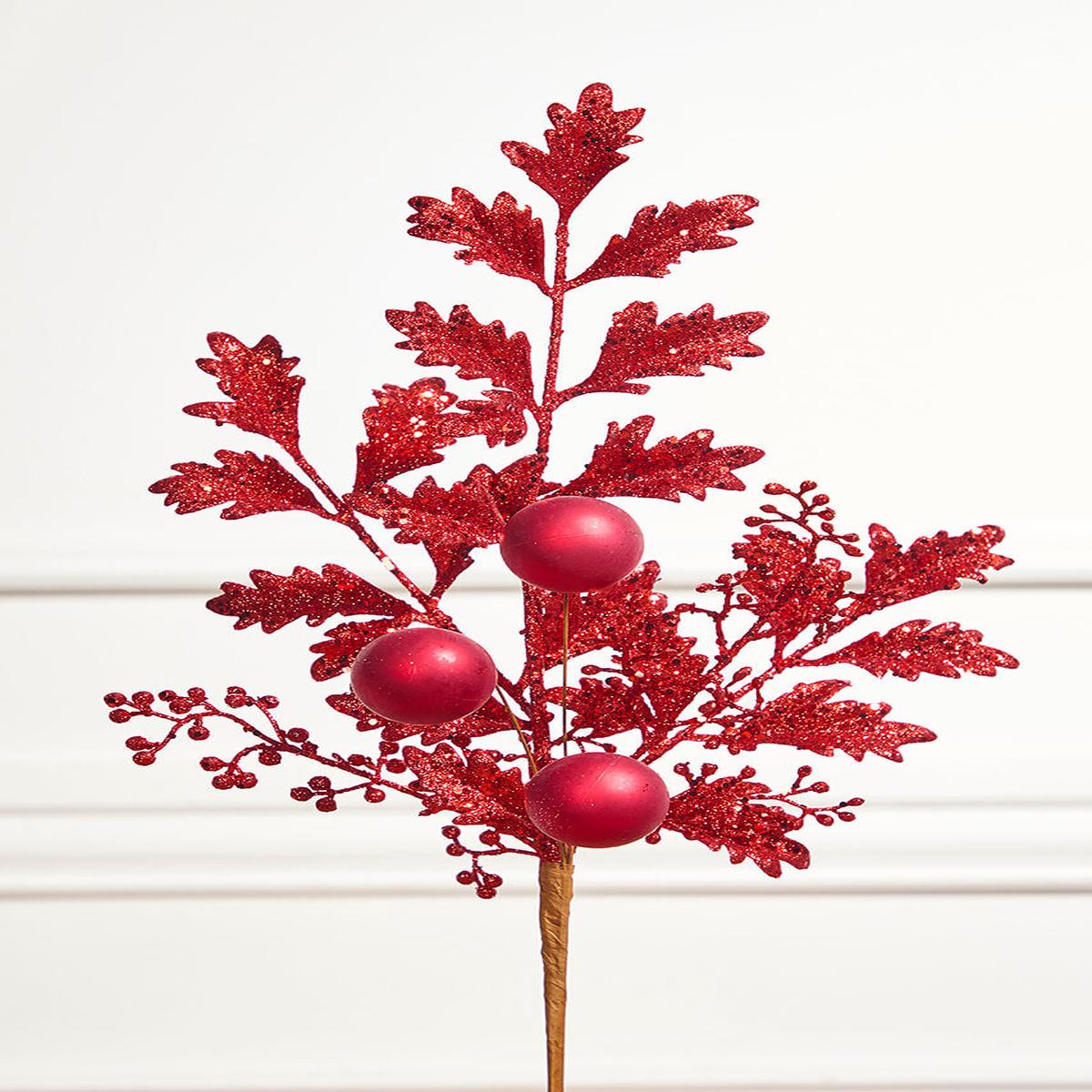 22 Inch Ball Bead Spray Red