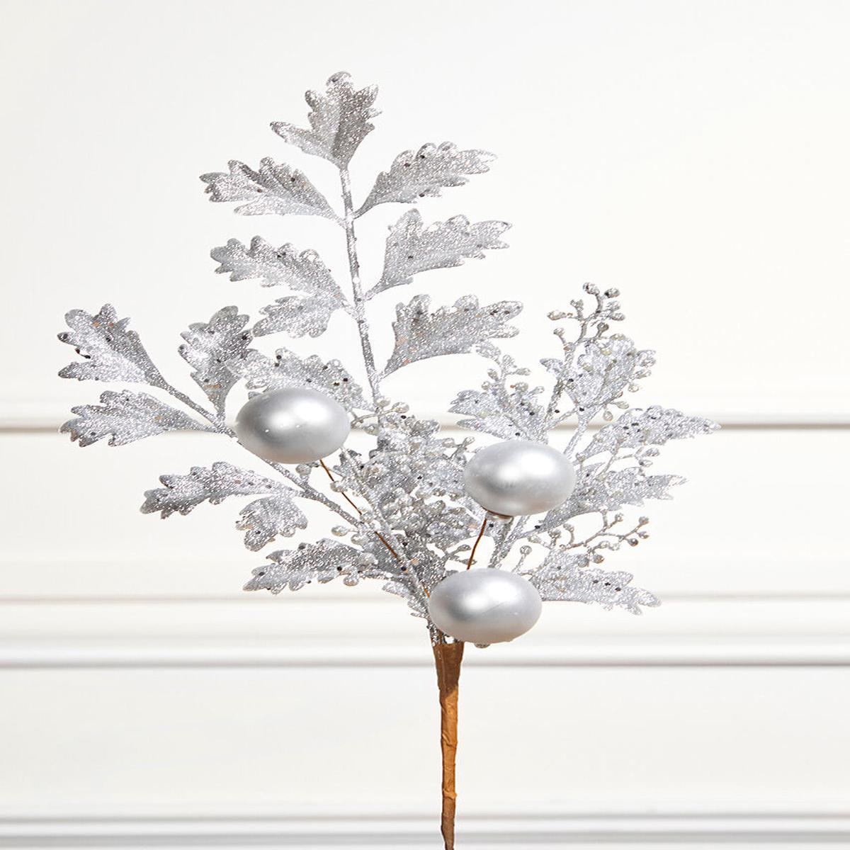 22 Inch Ball Bead Spray Silver