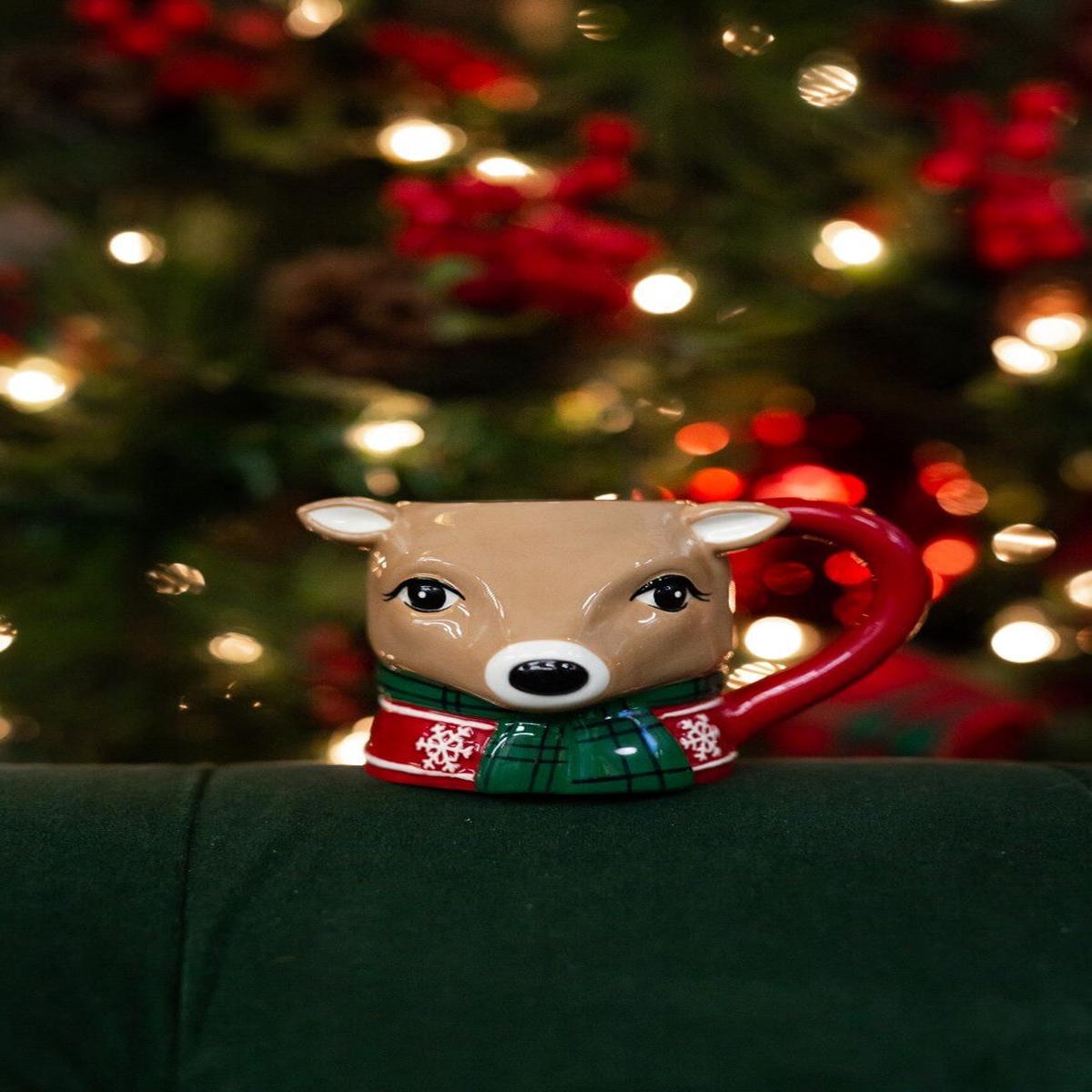 Reindeer Christmas Mug