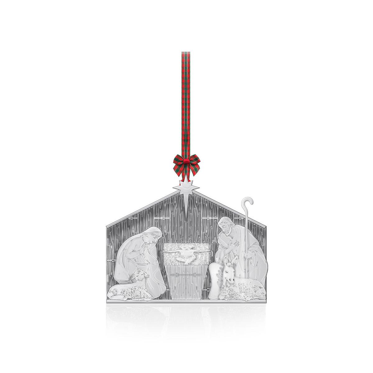 Tipperary Crystal Heirloom Decoration - Nativity Crib Decoration