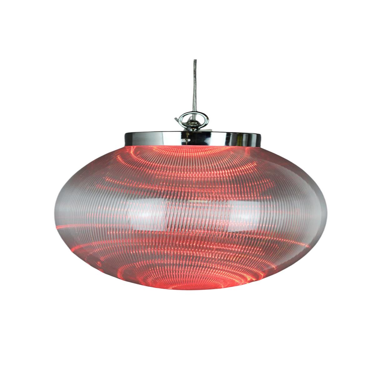 10 Inch Red LED Borealis Holiday Ball Light