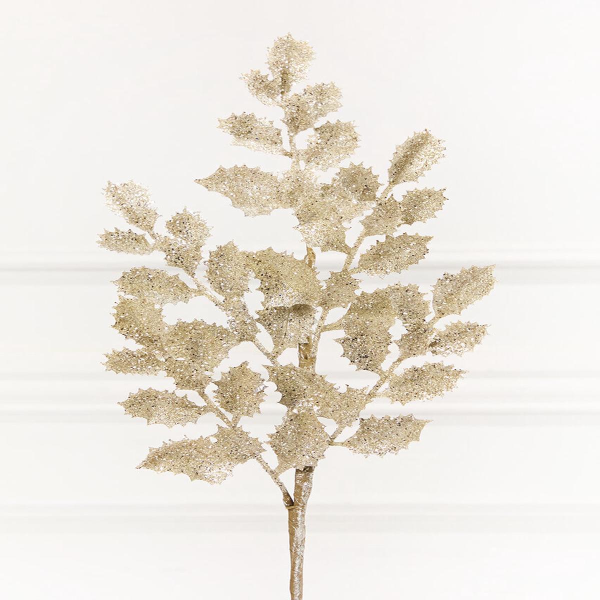 23 Inch Platinum Shimmer Metallic Holly