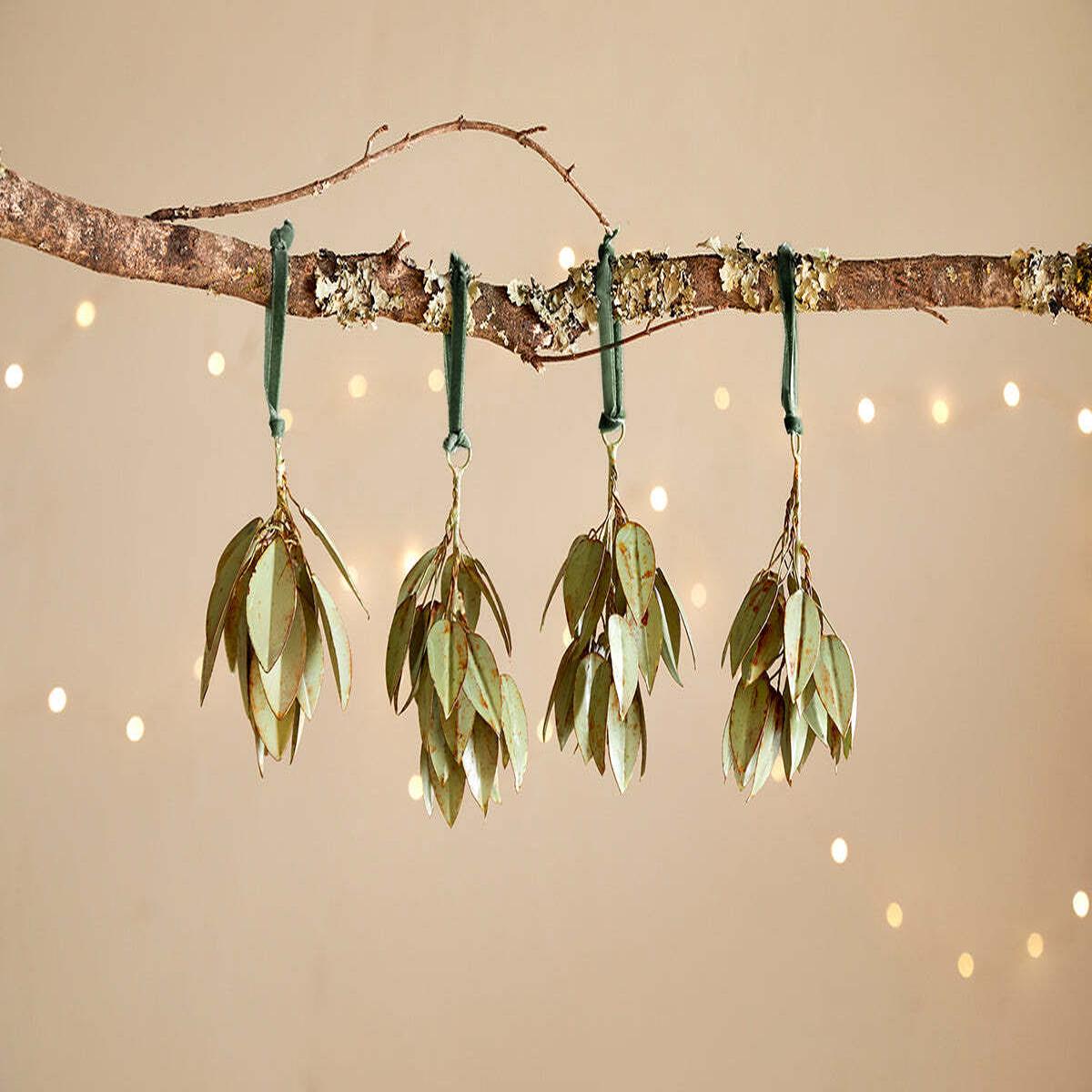 Geeti Baubles - Soft Green (Set of 4)